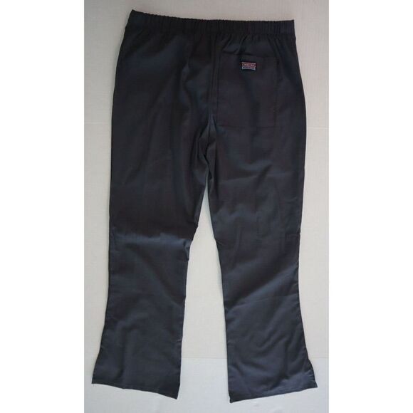 Grey’s Anatomy & Cherokee Womens Sz XXS Pink 3-Pocket Top & Gray Scrub Pants Set - Picture 5 of 15